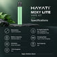 Hayati Moxy Lite Kit Specifications
