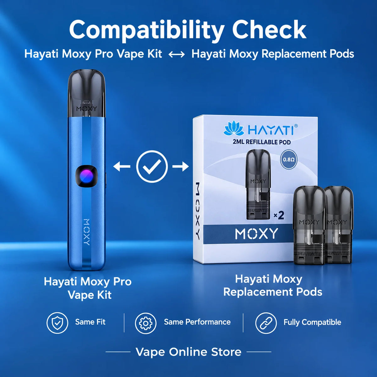 Hayati Moxy Pro Vape Kit