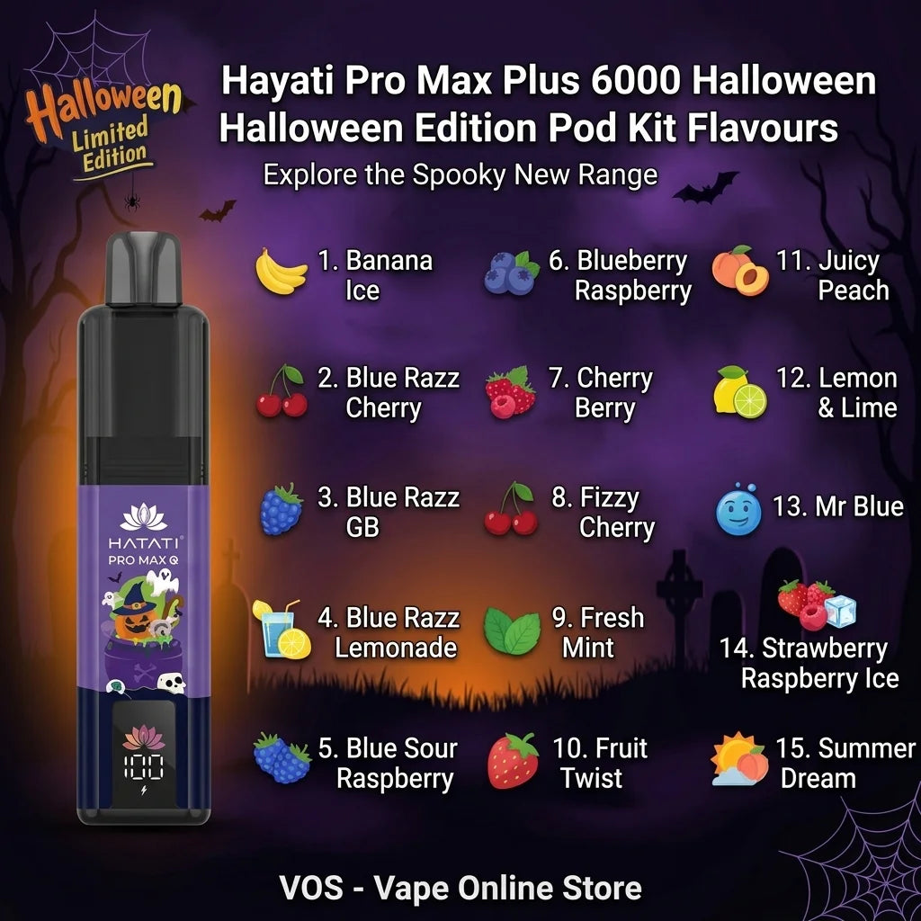 Hayati Pro Max Plus 6000 Halloween Edition Prefilled Pod Kit