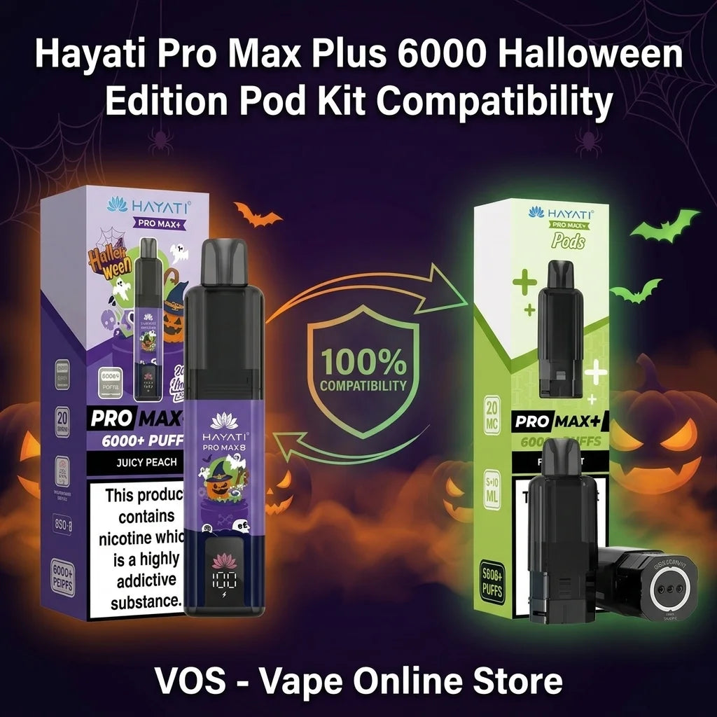 Hayati Pro Max Plus 6000 Halloween Edition Prefilled Pod Kit