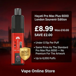 Hayati Pro Max Plus 6000 London Souvenir Edition