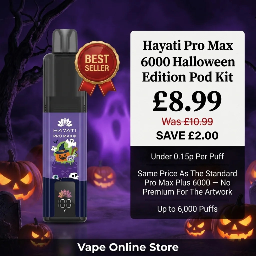 Hayati Pro Max Plus 6000 Halloween Edition Prefilled Pod Kit