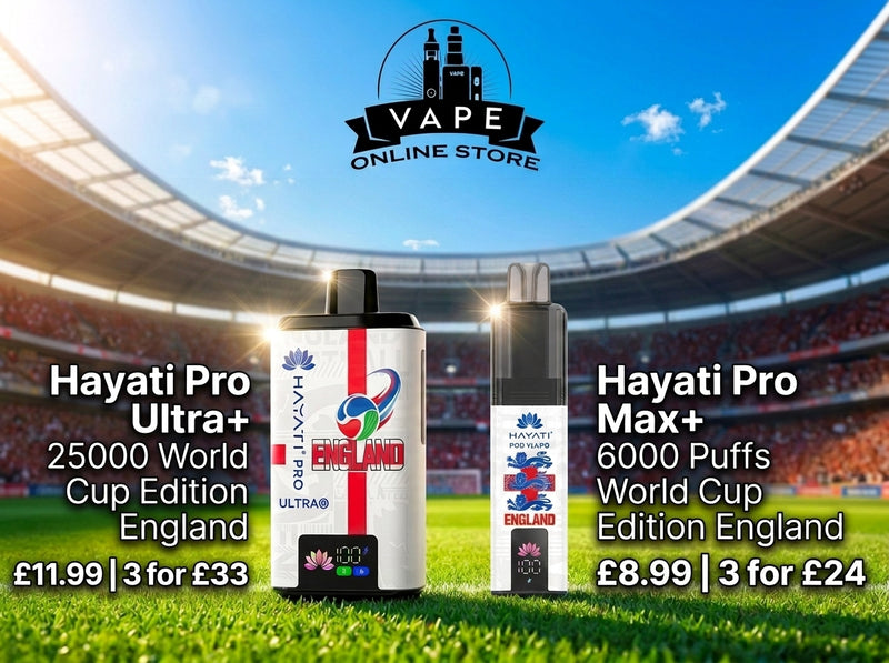 Hayati Pro Ultra+ 25000 World Cup Edition England