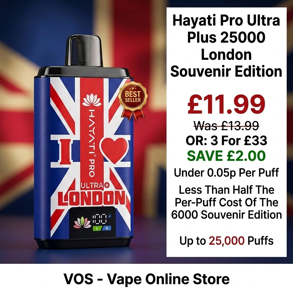 Hayati Pro Ultra Plus 25000 London Souvenir Edition