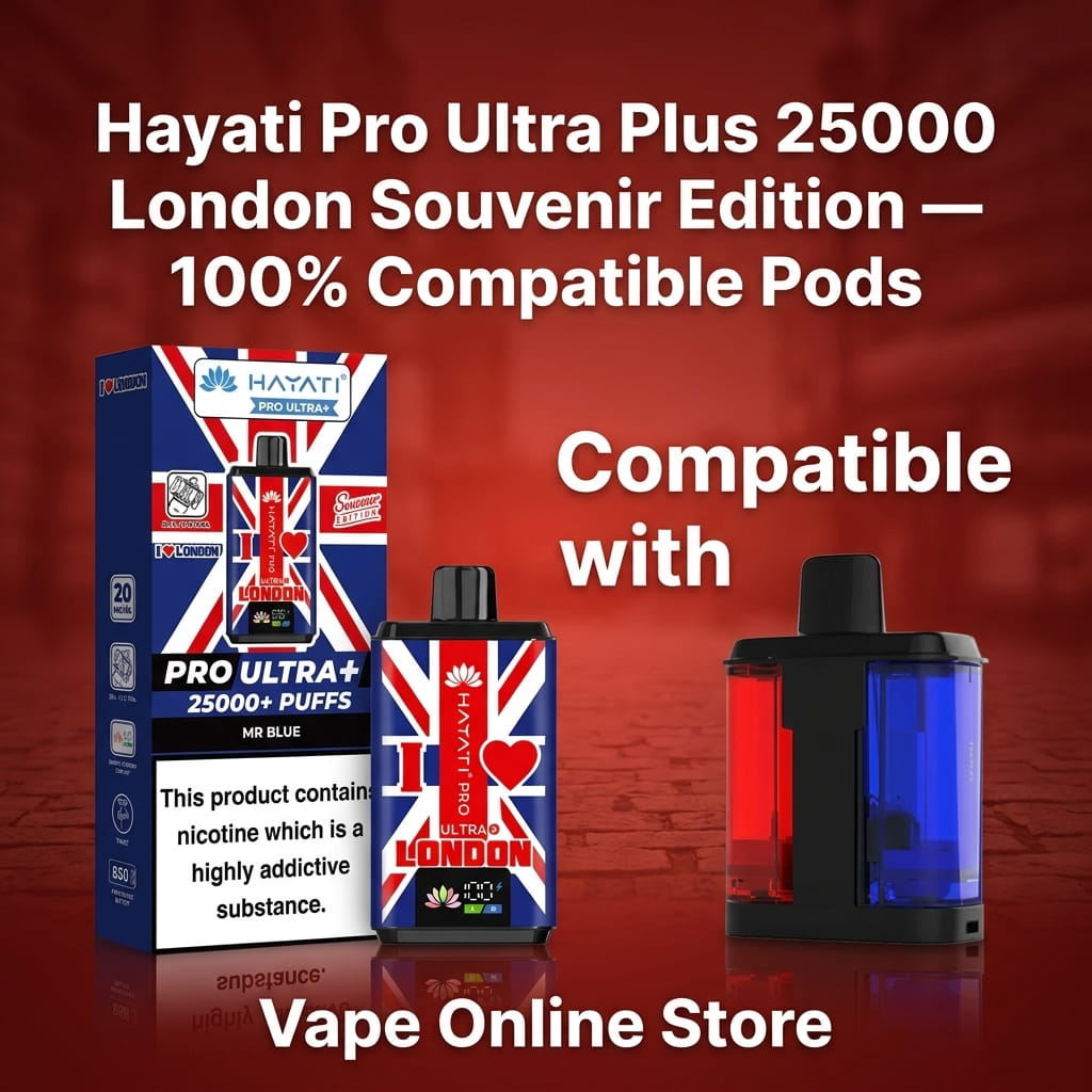 Hayati Pro Ultra Plus 25000 London Souvenir Edition