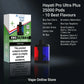 Hayati Pro Ultra Plus 25000 Pods Flavours