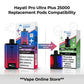 Hayati Pro Ultra Plus 25000 Puffs Compatibility