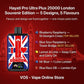Hayati Pro Ultra Plus 25000 Puffs London Souvenir Edition 