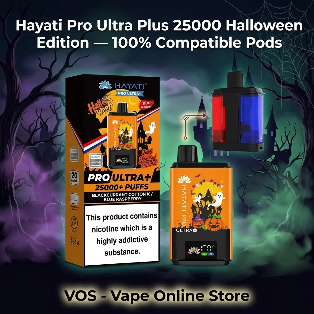 Hayati Pro Ultra Plus 25000 Halloween Edition Prefilled Pod Kit
