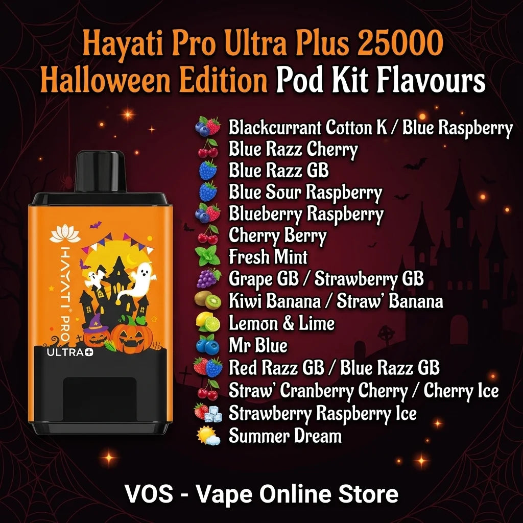 Hayati Pro Ultra Plus 25000 Halloween Edition Prefilled Pod Kit