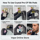 How To Use Crystal Pro CP 10000 Pods 