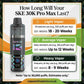 How long the SKE 30K Pro Max 30000 puff vape lasts — light, average and heavy use estimates
