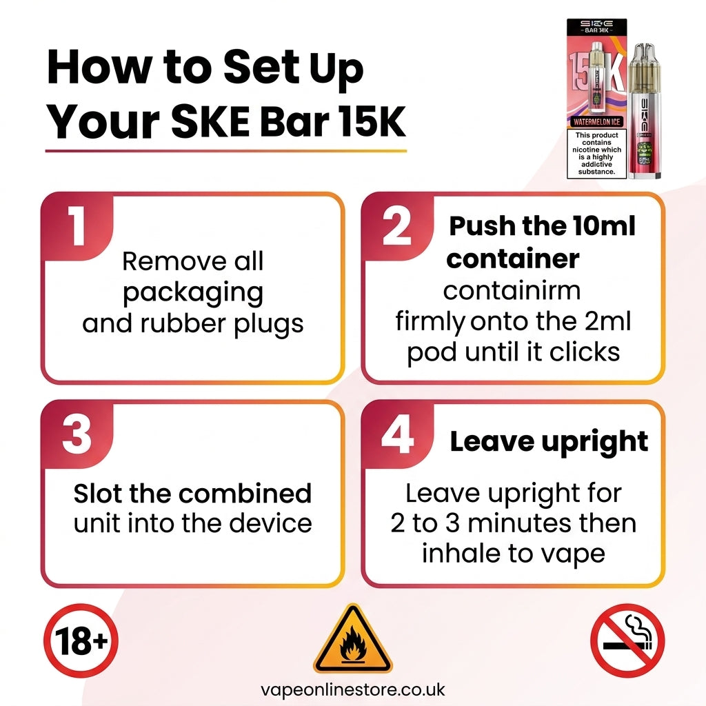 SKE Bar 15K Prefilled Pod Kit