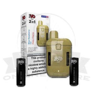 IVG Air 2 in 1 Pre-Filled Pod Vape Kit | 2 Flavour Vape