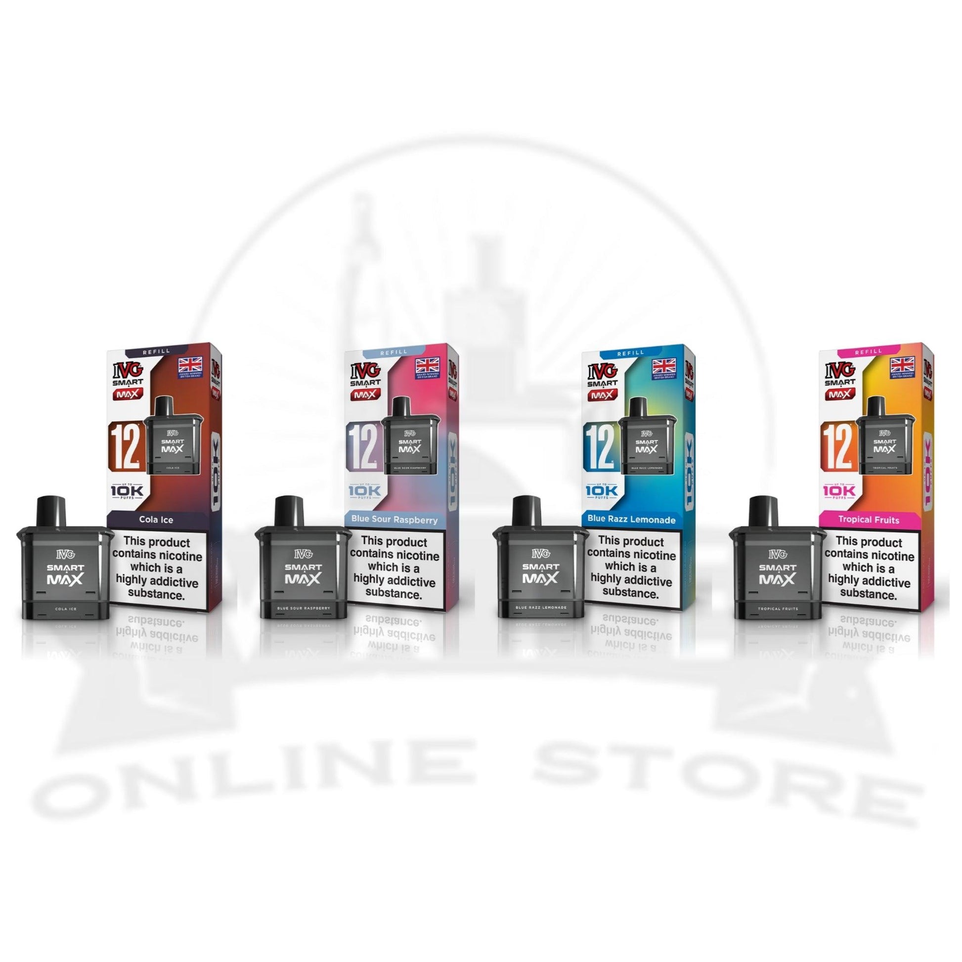 IVG Smart Max 10K Pod Kit + 2 Refill Pods | Bundle Vape Deal