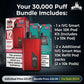 IVG Smart Max 10k Puffs Bundle