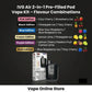 IVG Air 2-in-1 Pre-Filled Pod Vape Kit dual flavour edition