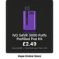 IVG SAVR 3000 Puffs Prefilled PodKit price