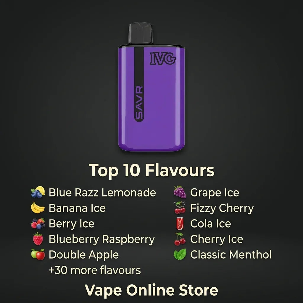 IVG SAVR 3000 Puffs Disposable Pod Kit | IVG Vape UK