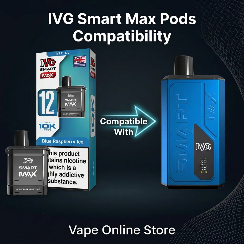 IVG Smart Max 10K Puffs Prefilled Replacement Pods