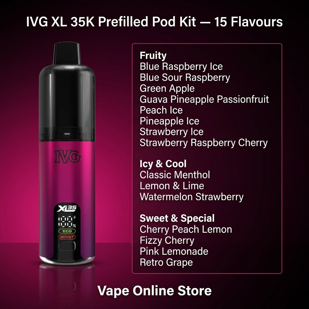 IVG XL 35K Prefilled Pod Kit