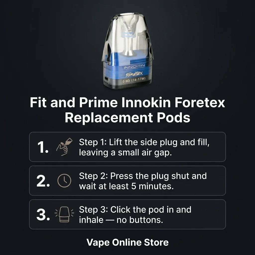 Innokin Foretex Pods Setup Guide