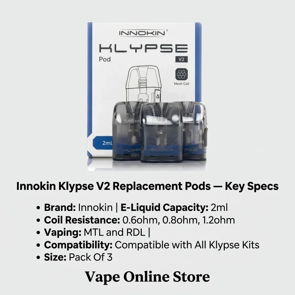 Innokin Klypse V2 Replacement Pods
