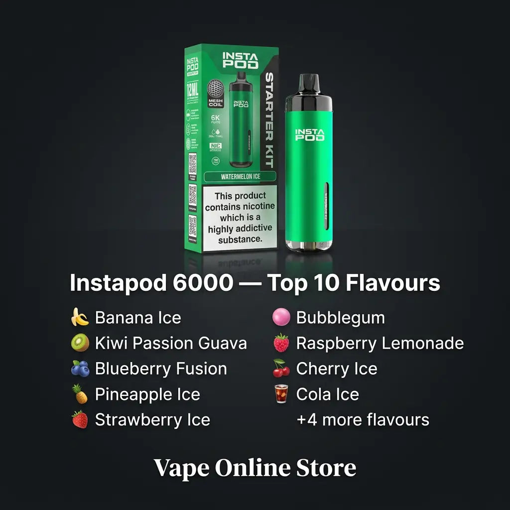Instapod 6000 Prefilled Pod Vape Kit