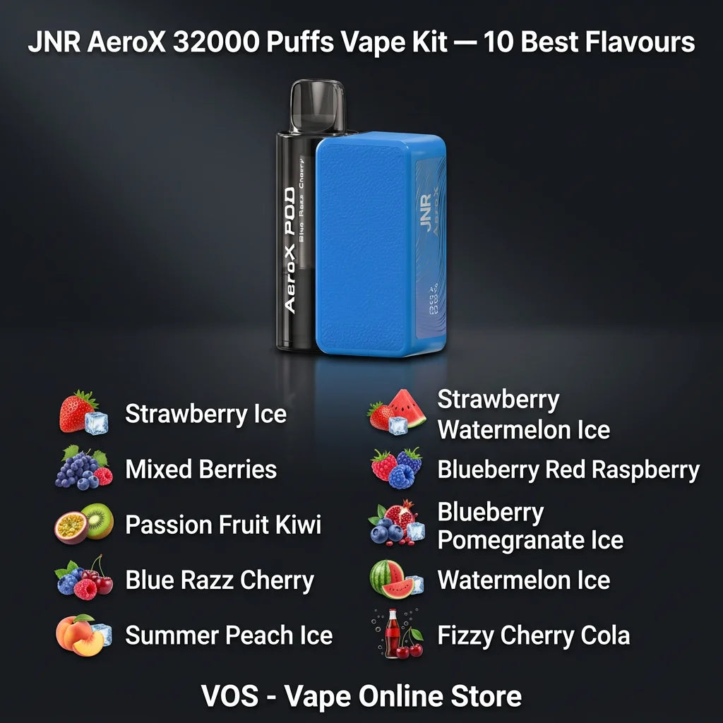 JNR AeroX 32k Puffs Prefilled Vape Kit | Just £9.99