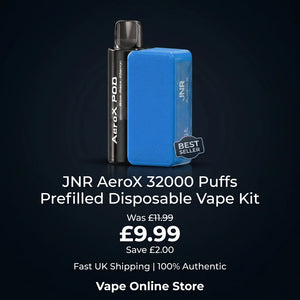 JNR AeroX 32k Puffs Prefilled Vape Kit | Just £9.99