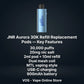 JNR Aurora 30000 Refill Replacement Pods key features