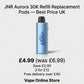 JNR Aurora 30000 Refill Replacement Pods price