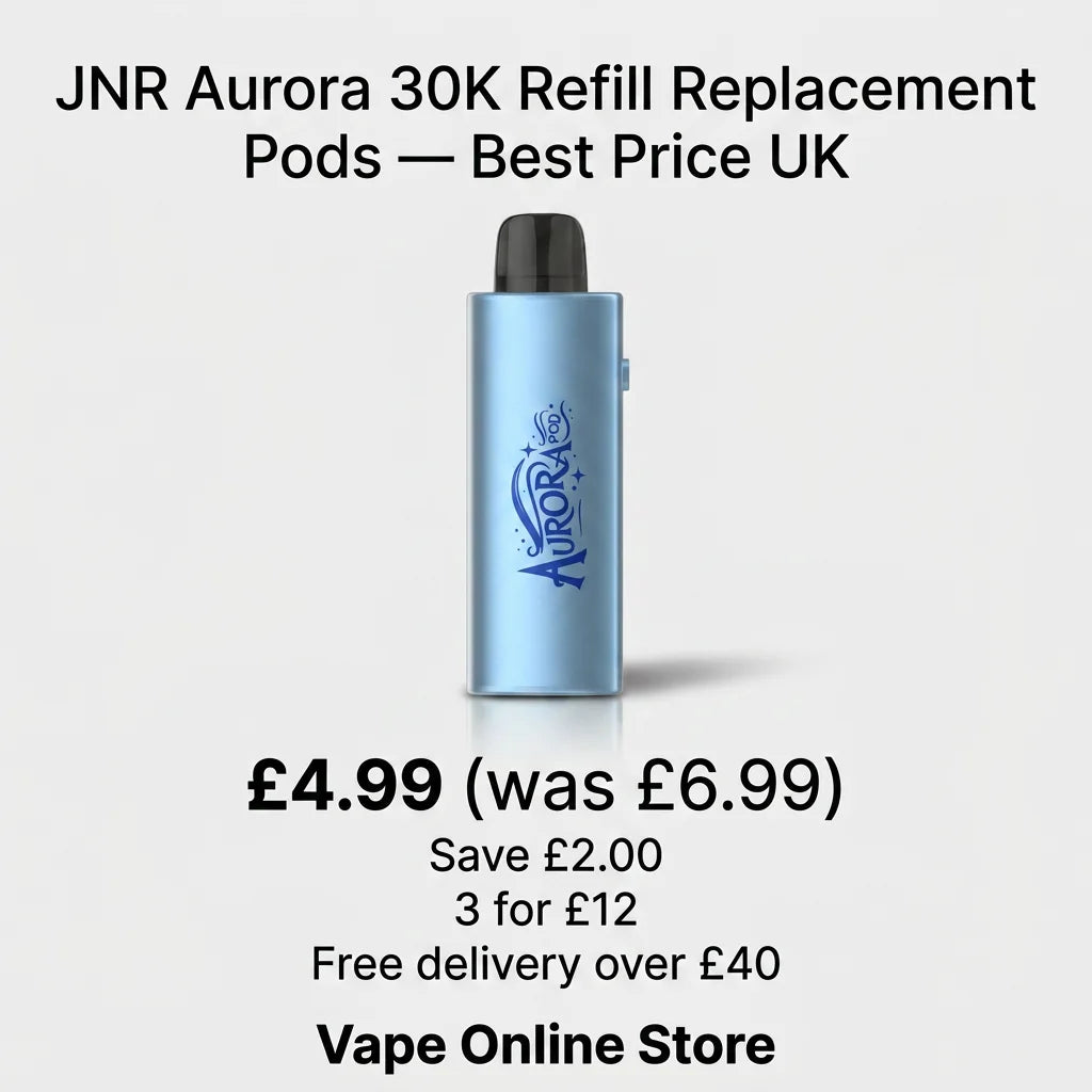 JNR Aurora 30K Refill Replacement Pods