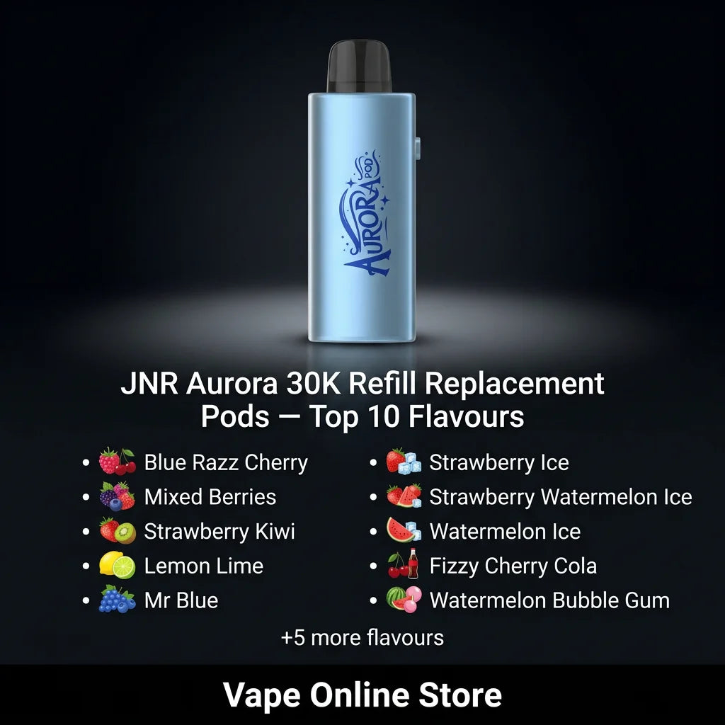 JNR Aurora 30K Refill Replacement Pods