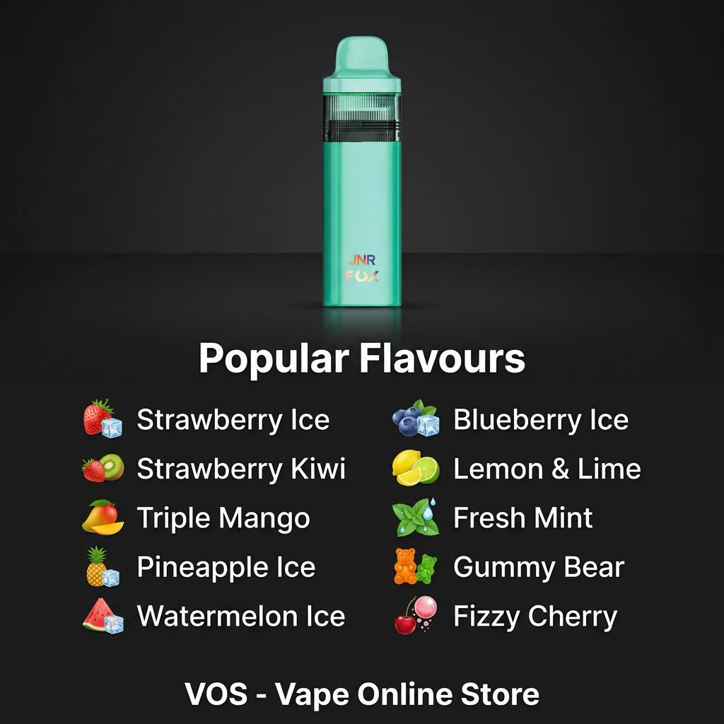 JNR Fox 10k Puffs Prefilled Pod Vape Kit