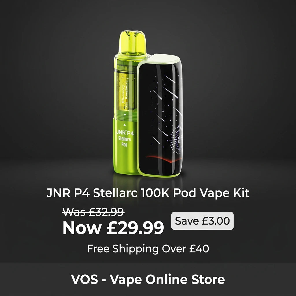 JNR P4 Stellarc 100K Puff Refillable Pod Kit | 100k Puff Vape