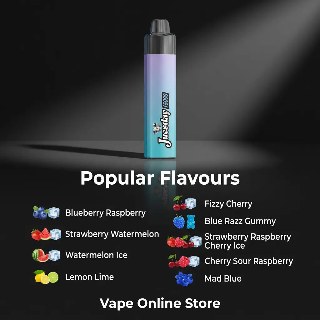 Juesday Vape 15000 | Next Day Delivery | Buy 1 Get 1 Free