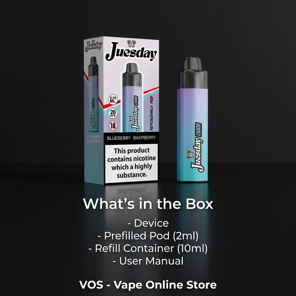 Juesday Vape 15000 | Next Day Delivery | Buy 1 Get 1 Free
