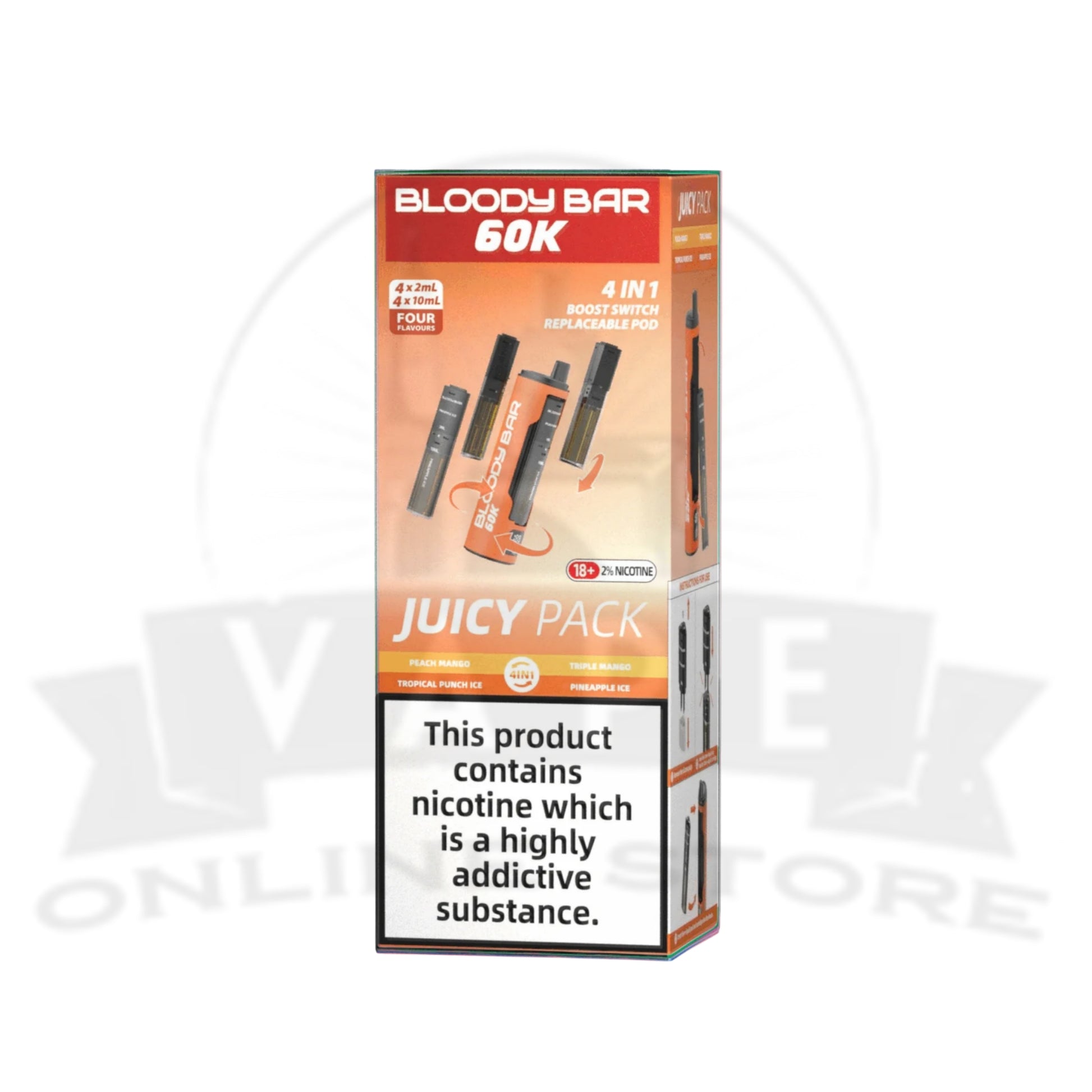 bloody bar vape flavours Bloody Bar Ultra Twist 20K Kit | 20,000 Puffs