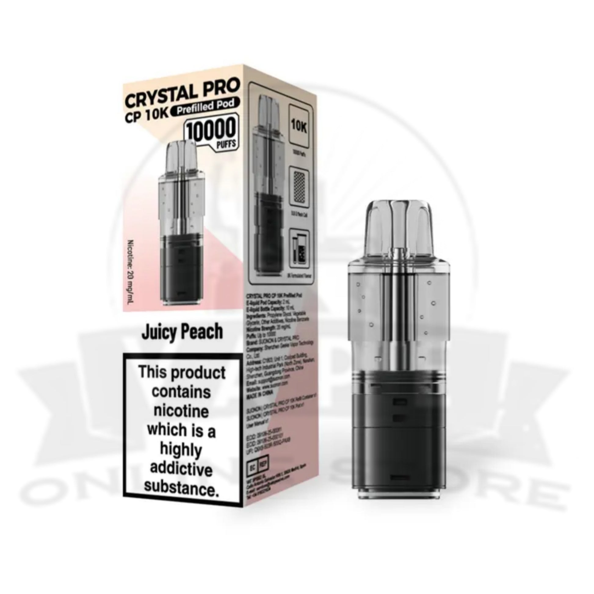 Official Crystal Pro CP 10k Pods | Any 3 For £12 Deal