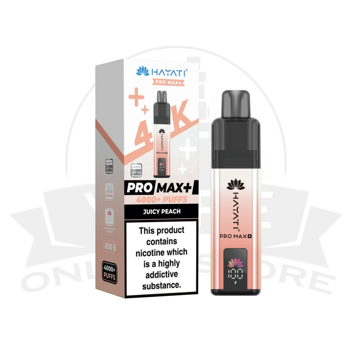 Hayati Pro Max Plus 4000 Prefilled Pod Kit