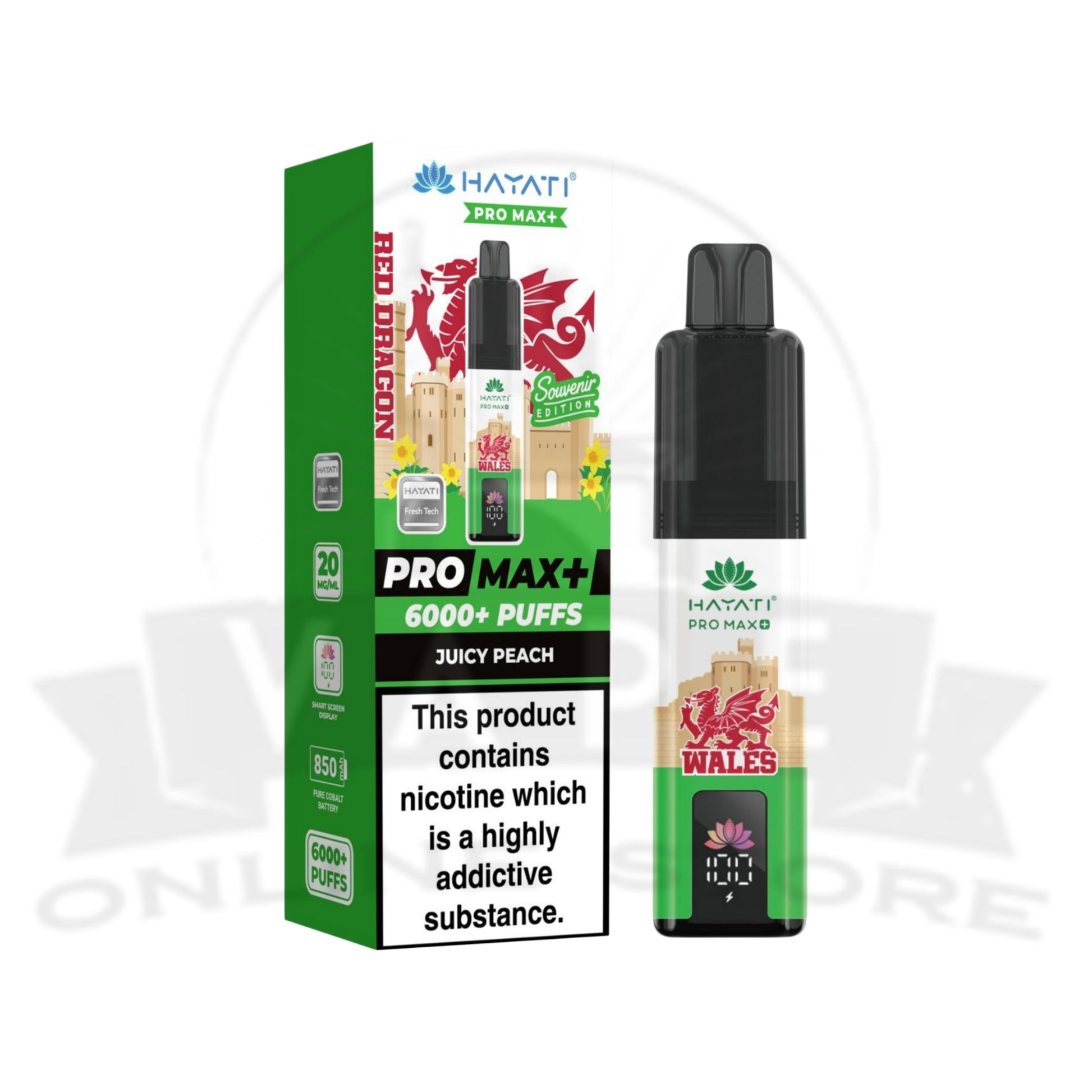 Hayati Pro Max Plus 6000 Prefilled Pod Kit