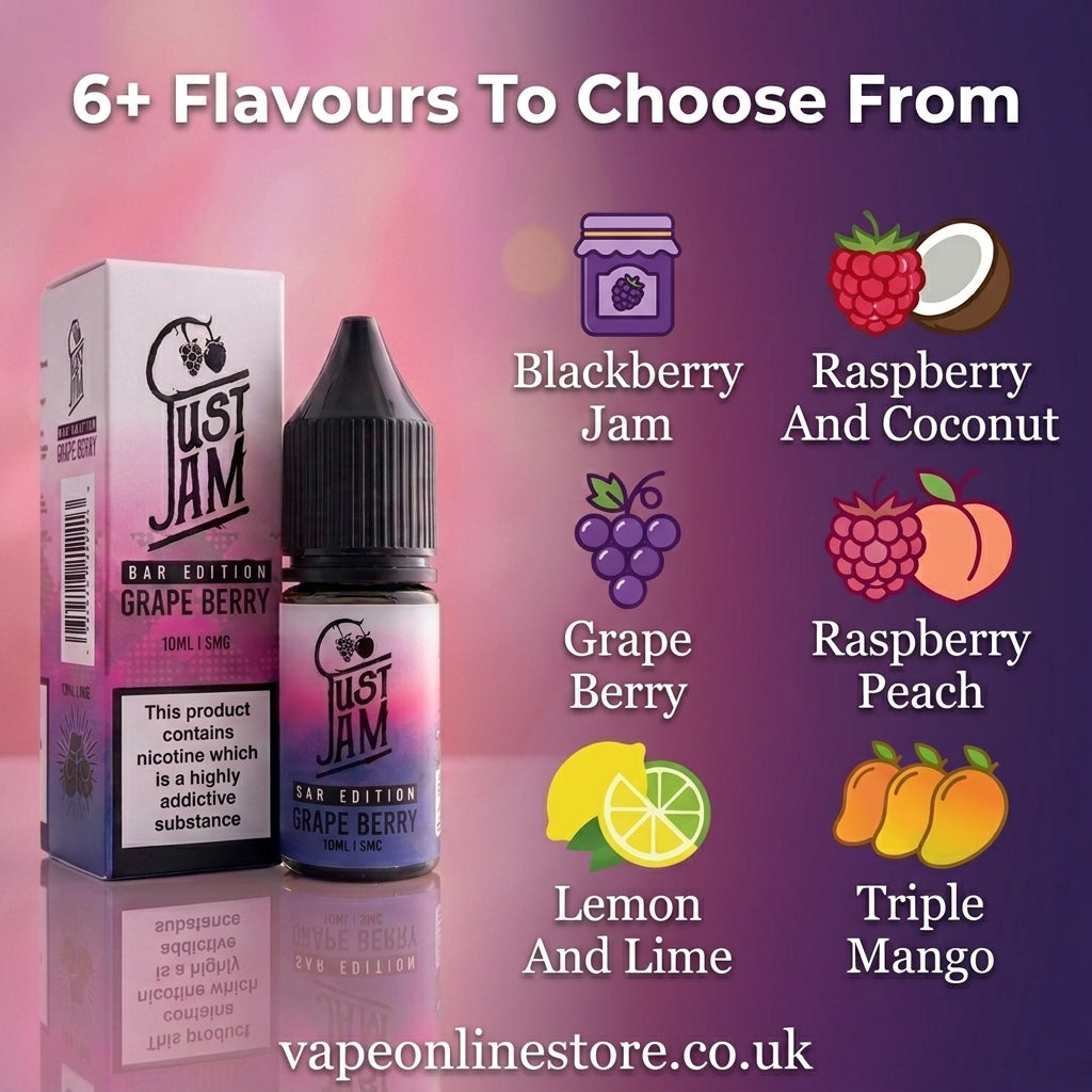 Just Jam Bar Edition 5mg 10ml Nic Salts