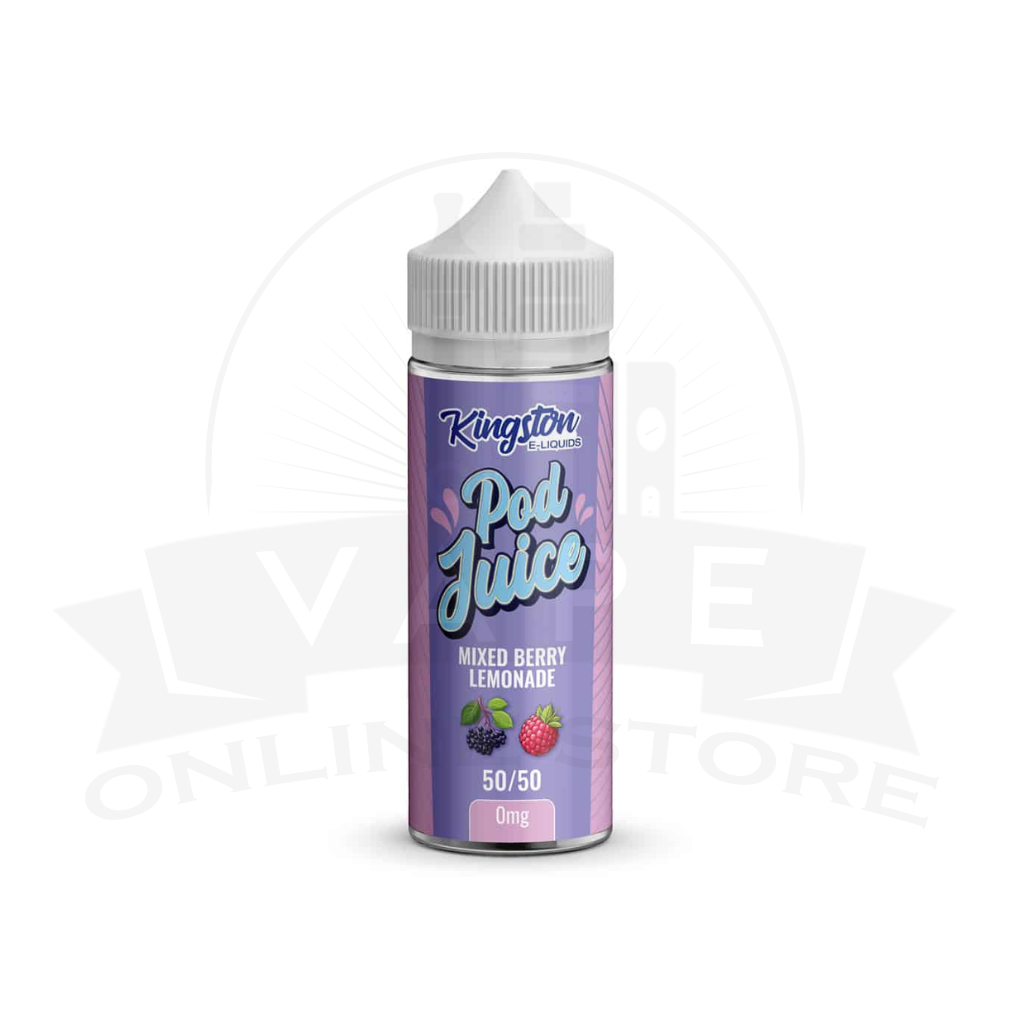 Kingston Pod Juice 100ml 50VG/50PG Shortfills