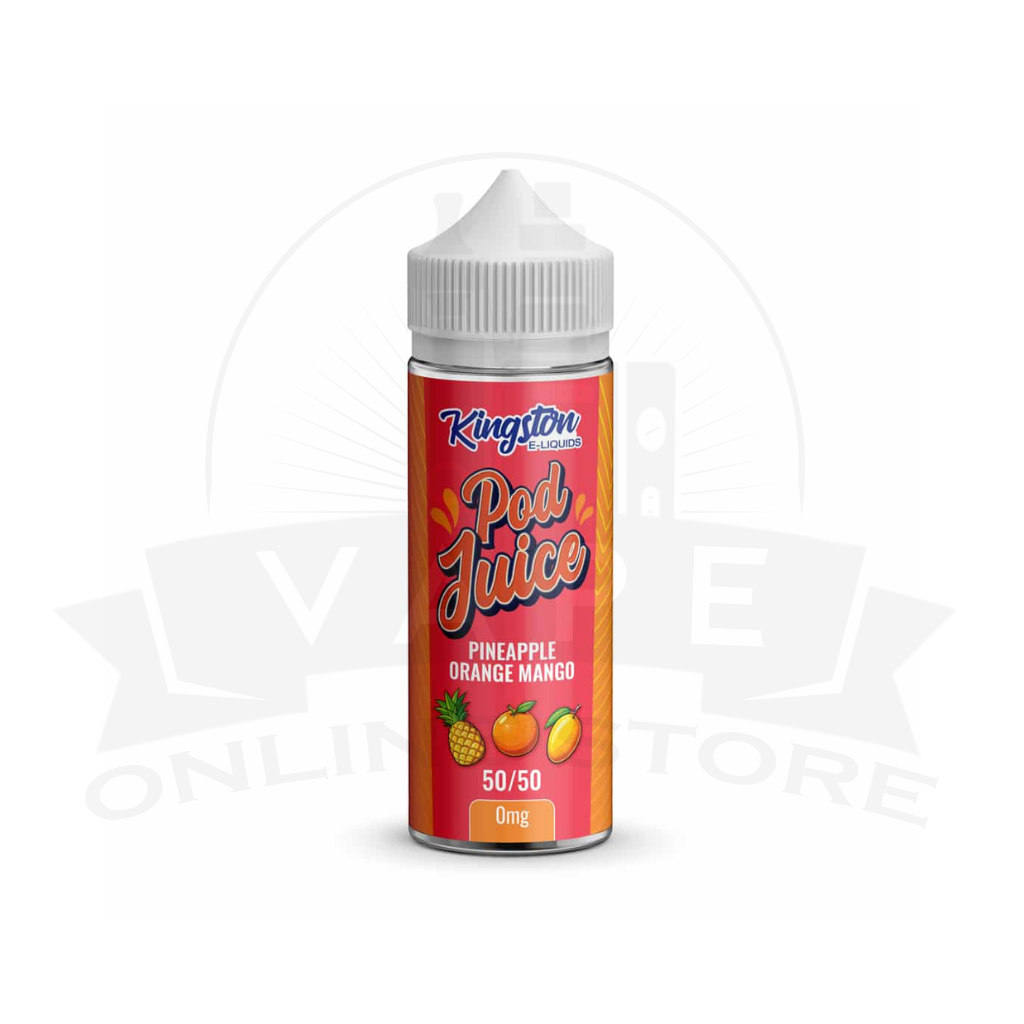 Kingston Pod Juice 100ml 50VG/50PG Shortfills