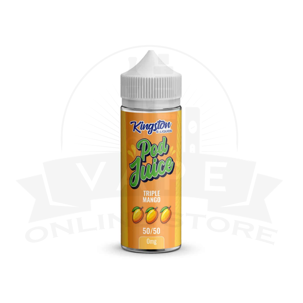 Kingston Pod Juice 100ml 50VG/50PG Shortfills