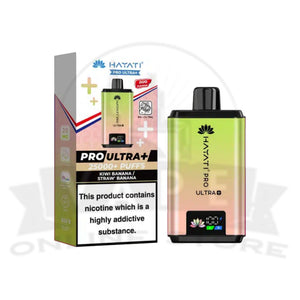 Kiwi Banana / Straw' Banana Hayati Pro Ultra Plus 25000 Prefilled Pod Vape Kit