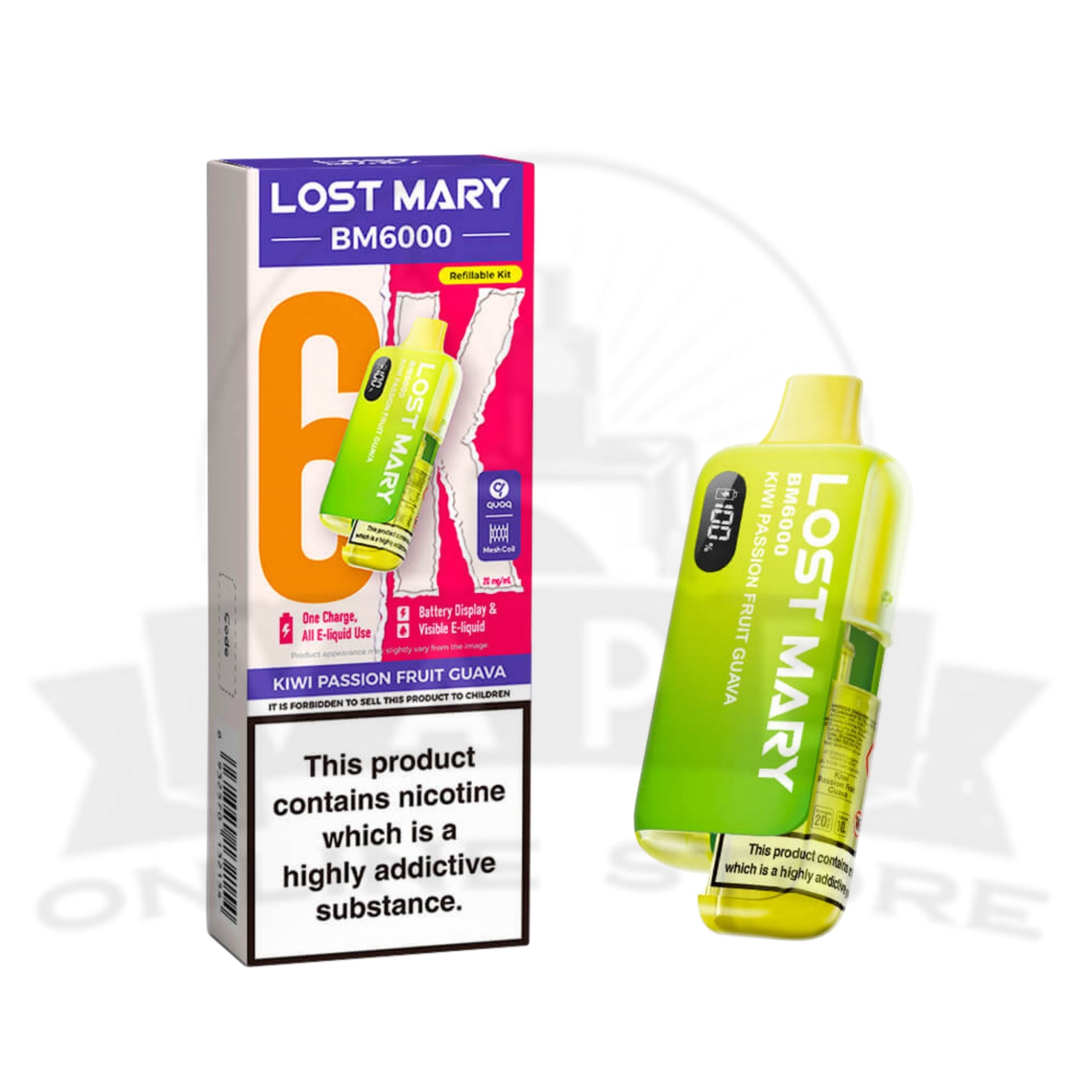 Lost Mary BM6000 Prefilled Pod Kit | 3 for £24