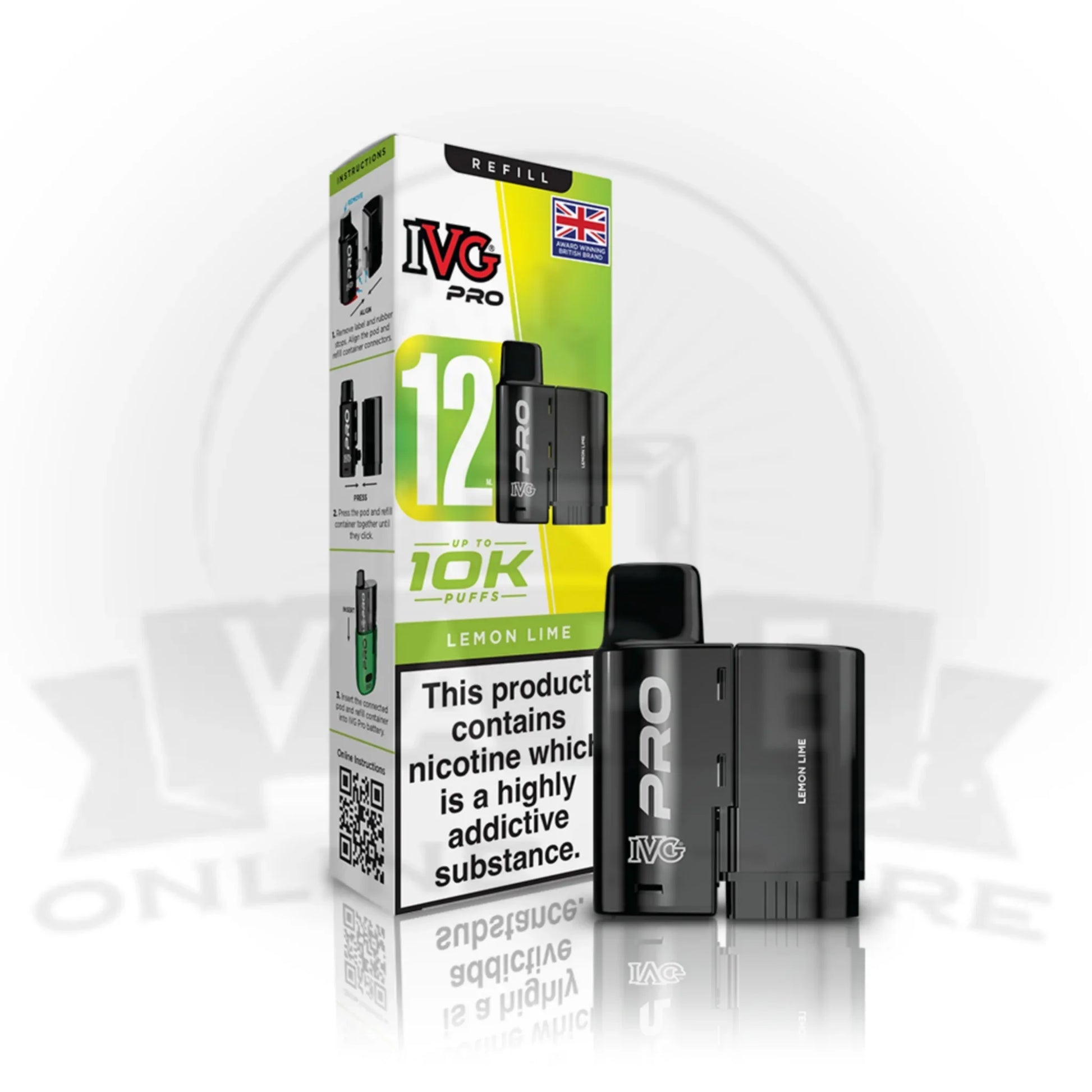 Lemon Lime IVG Pro 12 Pods