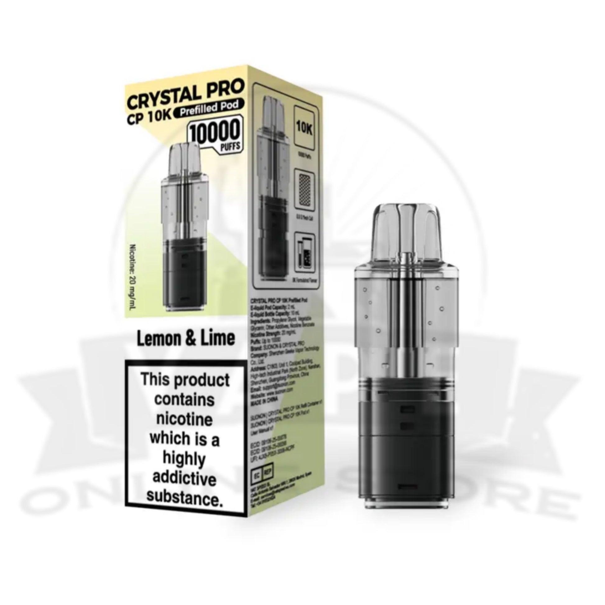 Official Crystal Pro CP 10k Pods | Any 3 For £12 Deal